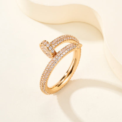 [Renovia Jewelry]JUSTE RING 2.6MM FULL DIAMOND