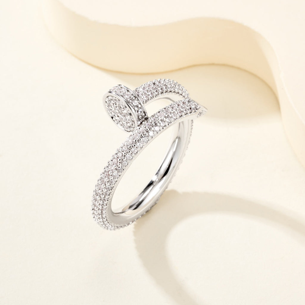 [Renovia Jewelry]JUSTE RING 2.6MM FULL DIAMOND