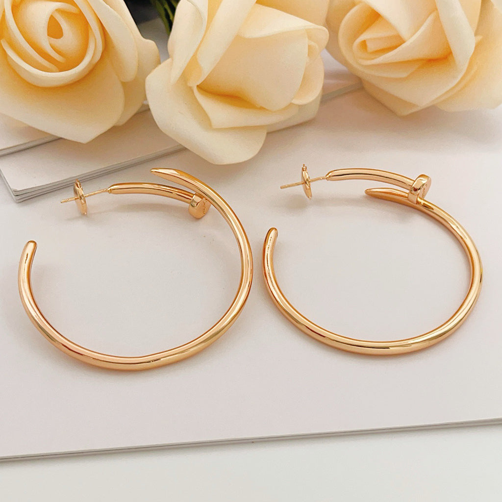 [Renovia Jewelry]JUSTE NO DIAMOND LARGE EARRINGS