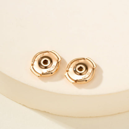 [Renovia Jewelry]JUSTE HALF DIAMOND DOUBLE EARRINGS