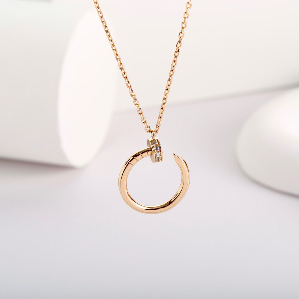 [Renovia Jewelry]JUSTE NECKLACE FULL DIAMOND