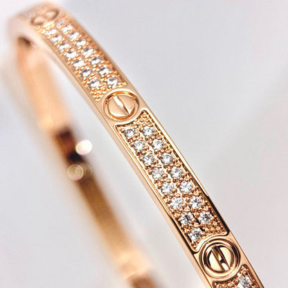 [Renovia Jewelry]LOVE BRACELET 3.65MM DIAMOND-PAVED