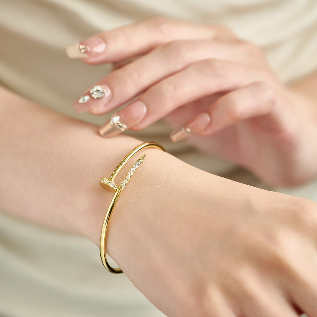 [Renovia Jewelry]JUSTE BRACELET 2.5MM DIAMONDS