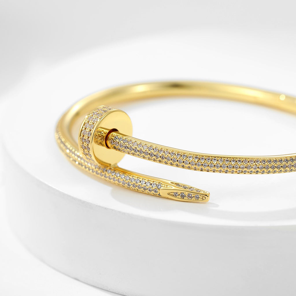 [Renovia Jewelry]JUSTE BRACELET 3.5MM ALL DIAMONDS