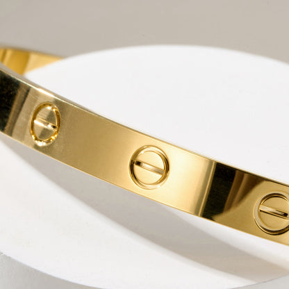 [Renovia Jewelry]LOVE BRACELET 6.1MM OPEN CUFF