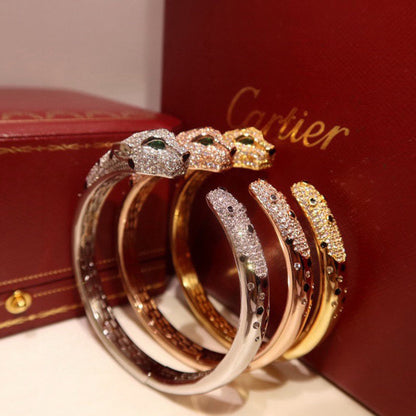 [Renovia Jewelry]PANTHERE BIG BRACELET DIAMONDS