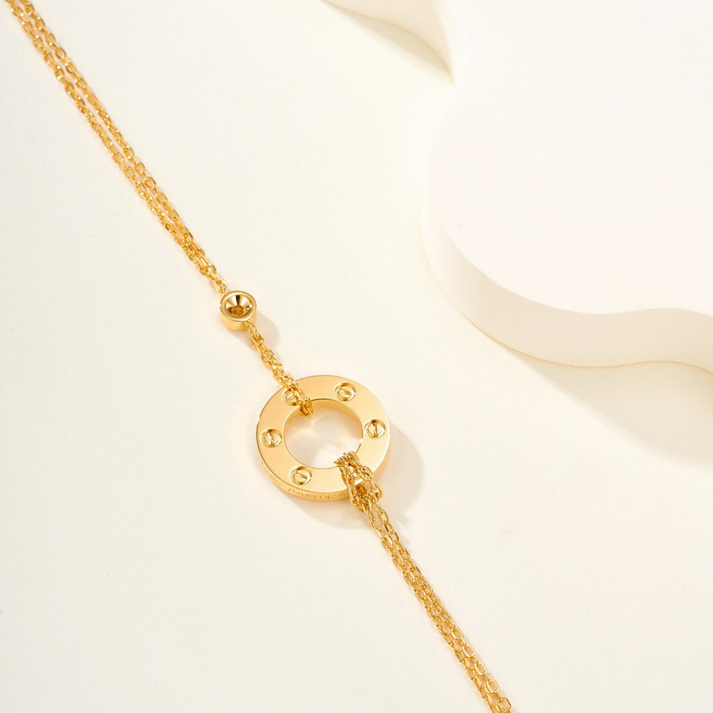[Renovia Jewelry]LOVE BRACELET 2 DIAMOND