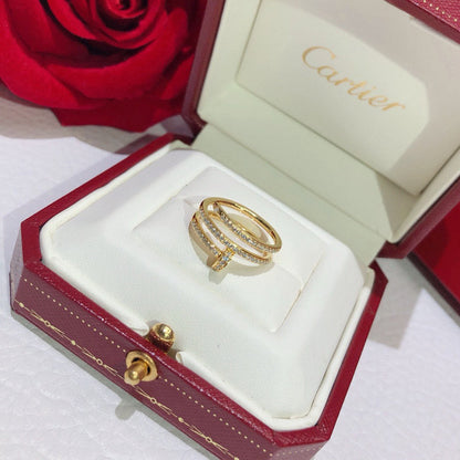 [Renovia Jewelry]JUSTE RING 4.8MM FULL DIAMOND
