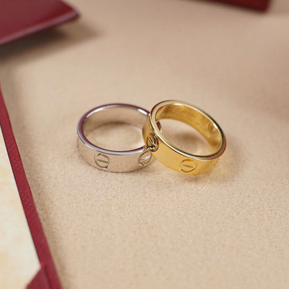 [Renovia Jewelry]LOVE RING 5.5MM NO DIAMOND