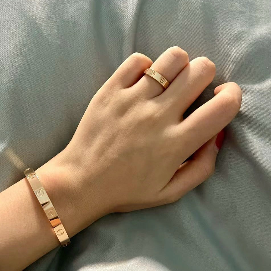 [Renovia Jewelry]LOVE RING 3.6 MM NO DIAMOND