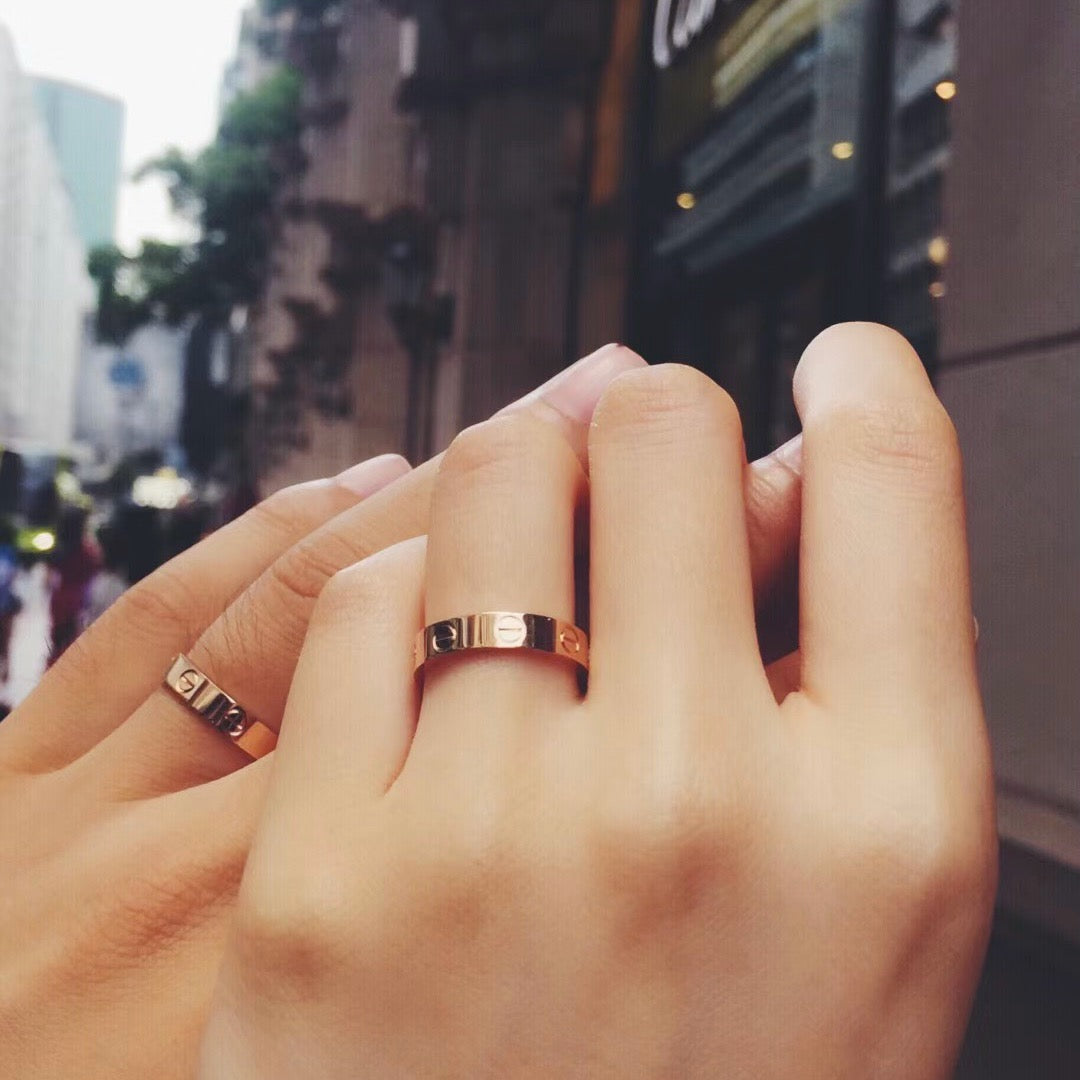 [Renovia Jewelry]LOVE RING 3.6 MM NO DIAMOND