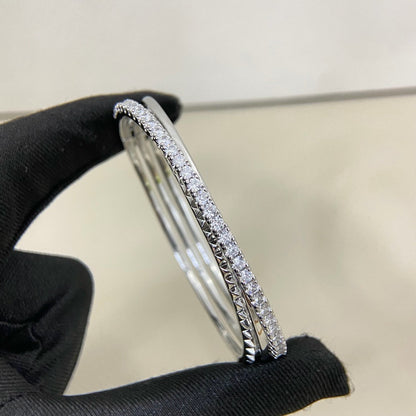 [Renovia Jewelry]ETINCELLE HALF-PAVED DIAMOND BRACELET