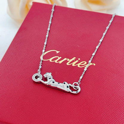 [Renovia Jewelry]PANTHERE FULL DIAMOND NECKLACE