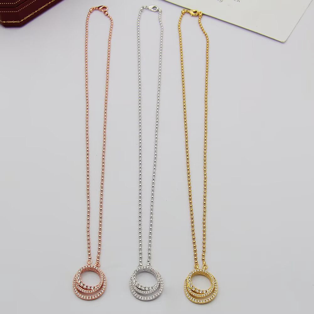 [Renovia Jewelry]ETINCELLE  FULL DIAMOND NECKLACE