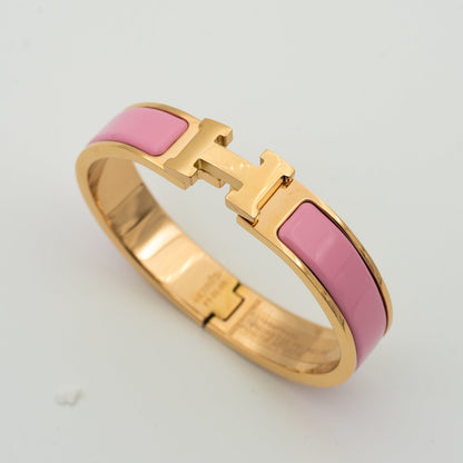 [Renovia Jewelry]H PINK BRACELET