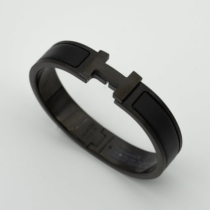 [Renovia Jewelry]H SO BLACK 12MM
