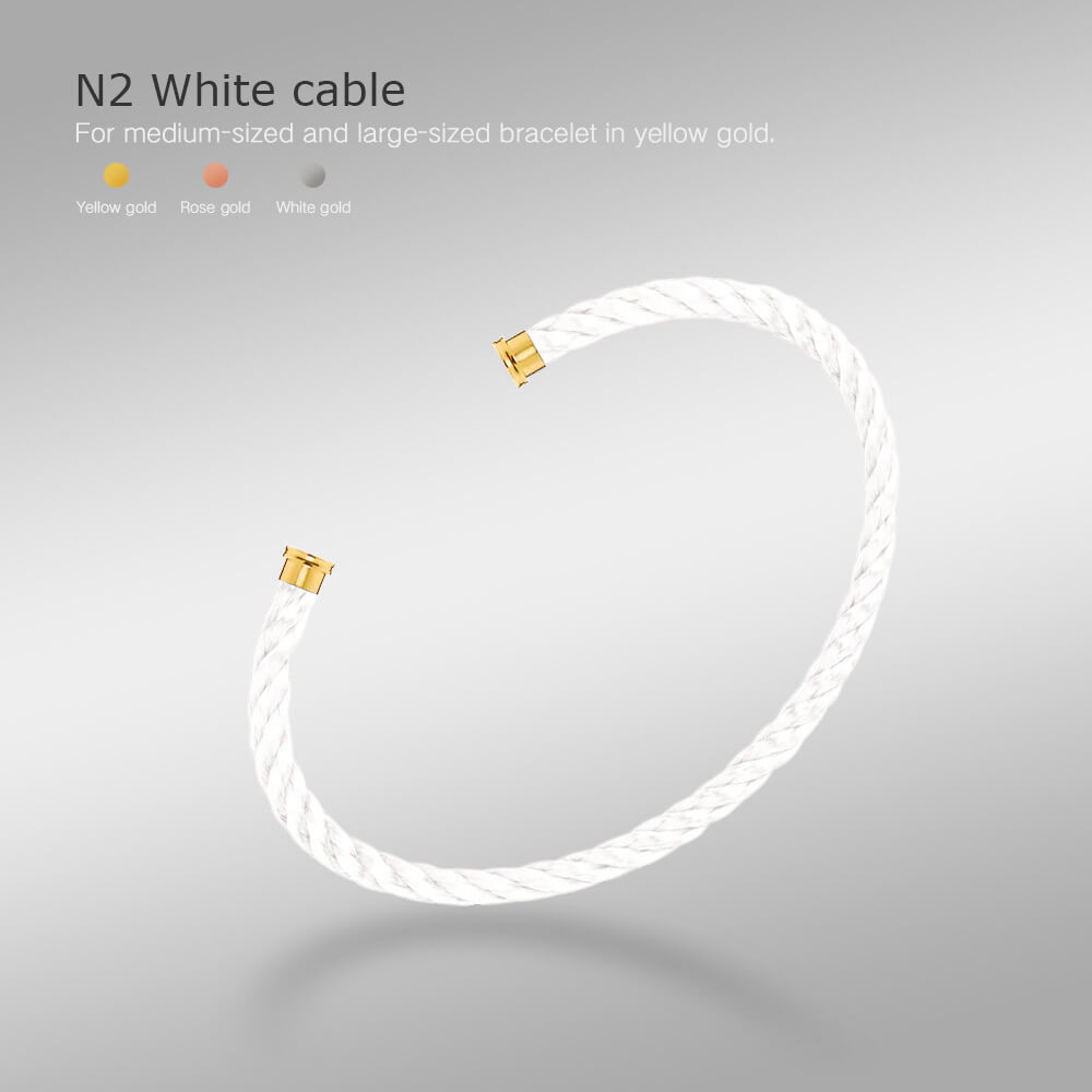 [Renovia Jewelry]FORCE SERIES BRACELET CABLES 50 CHOICES (DIY SELECTION)