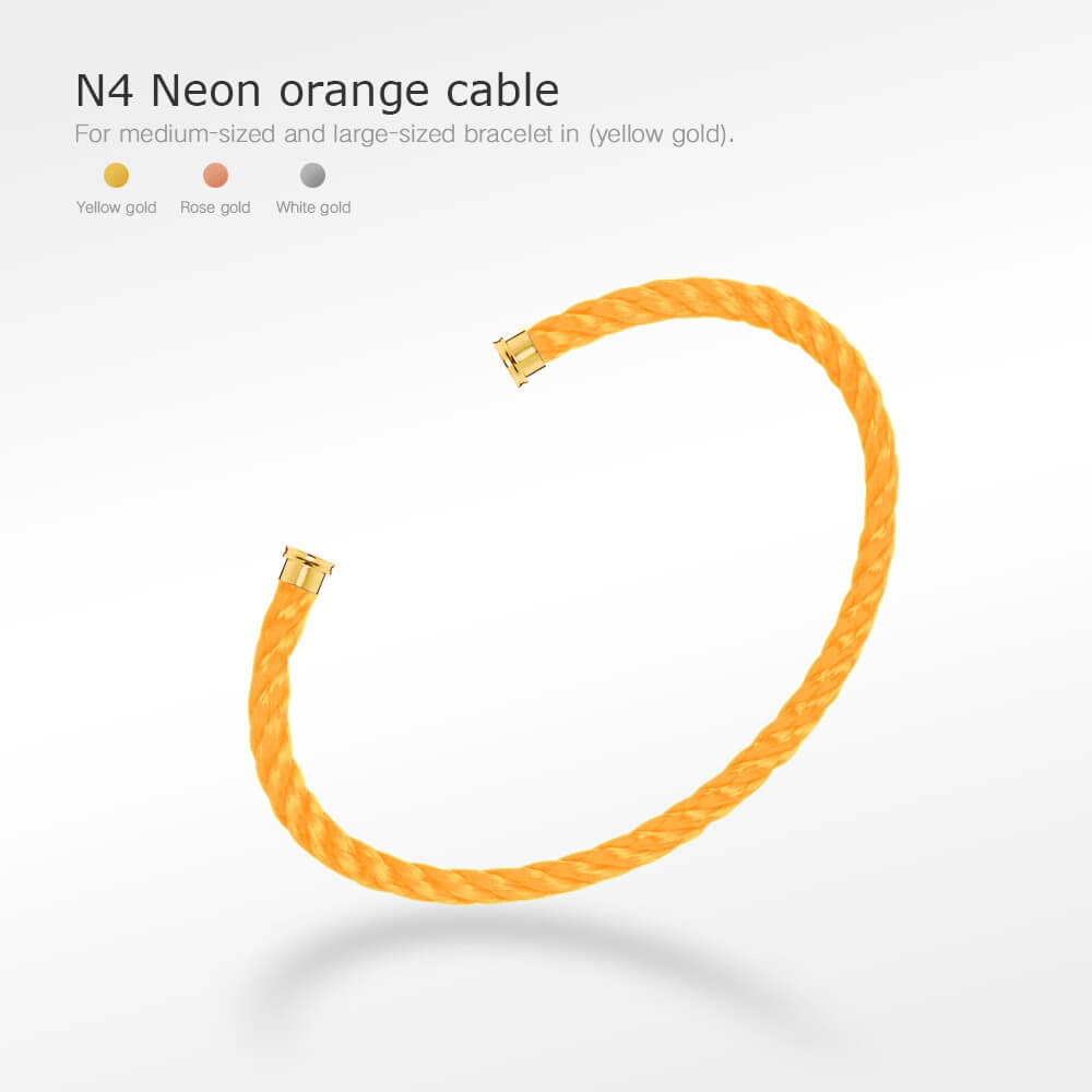 [Renovia Jewelry]FORCE SERIES BRACELET CABLES 50 CHOICES (DIY SELECTION)