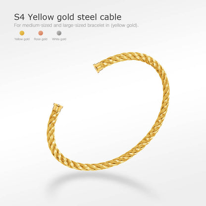 [Renovia Jewelry]FORCE SERIES BRACELET CABLES 50 CHOICES (DIY SELECTION)