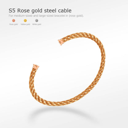 [Renovia Jewelry]FORCE SERIES BRACELET CABLES 50 CHOICES (DIY SELECTION)