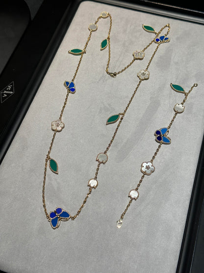 [Renovia Jewelry] 26 NEW CLOVER 15 MOTIFS LUCKY NECKLACE