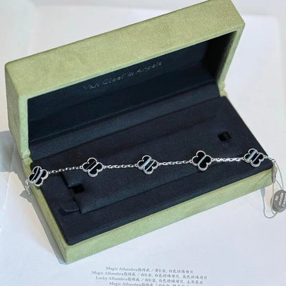 [Renovia Jewelry] CLOVER 5 MOTIF PULSAR STONE BRACELET COLLECTION