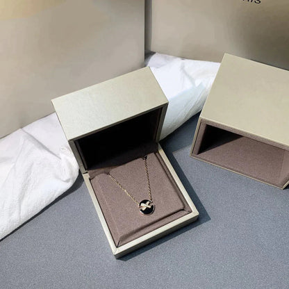 [Renovia Jewelry]JEUX DE ROSE GOLD DIAMOND NECKLACE