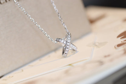 [Renovia Jewelry]JEUX DE DIAMOND NECKLACE