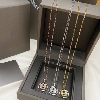 [Renovia Jewelry]LUCKY MOVER PM PAVED NECKLACE
