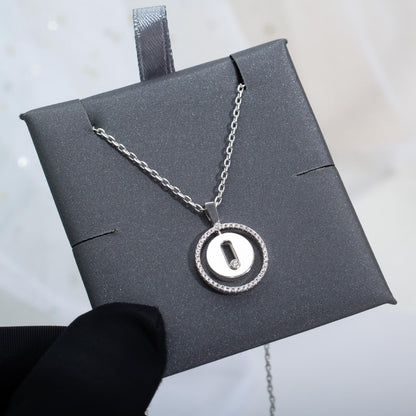 [Renovia Jewelry]LUCKY MOVE PM NECKLACE SILVER DIAMOND