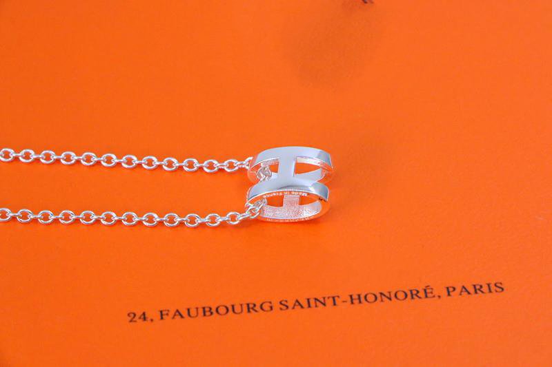 [Renovia Jewelry]HM NECKLACE H LETTER OVAL SERIES