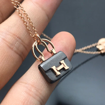 [Renovia Jewelry]WOMEN'S HM AMULETTES CONSTANCE PENDANT NECKLACE