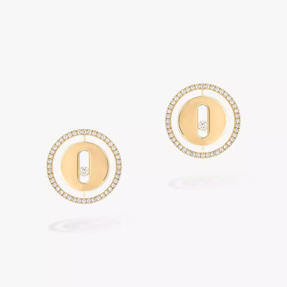 [Renovia Jewelry]Lucky Move Diamond Earrings