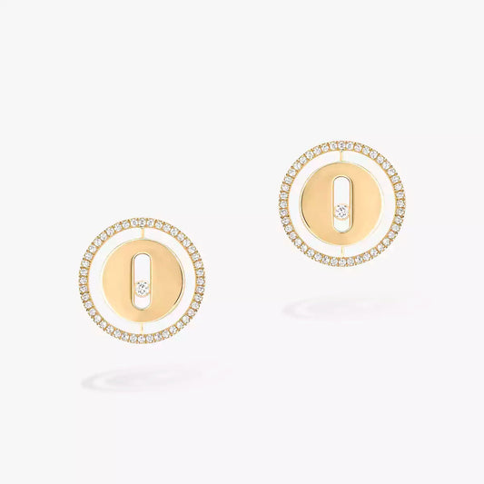 [Renovia Jewelry]Lucky Move Diamond Earrings