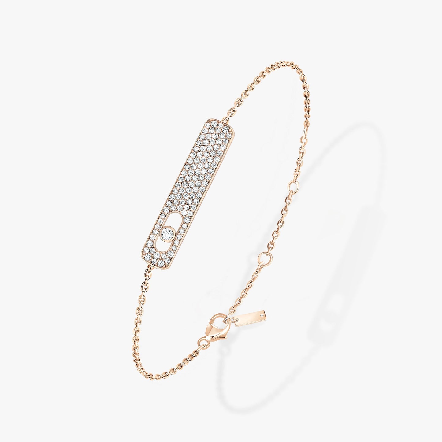 [Renovia Jewelry]MOVE CLASSIQUE DIAMOND PAVED BRACELET(Adjustable)