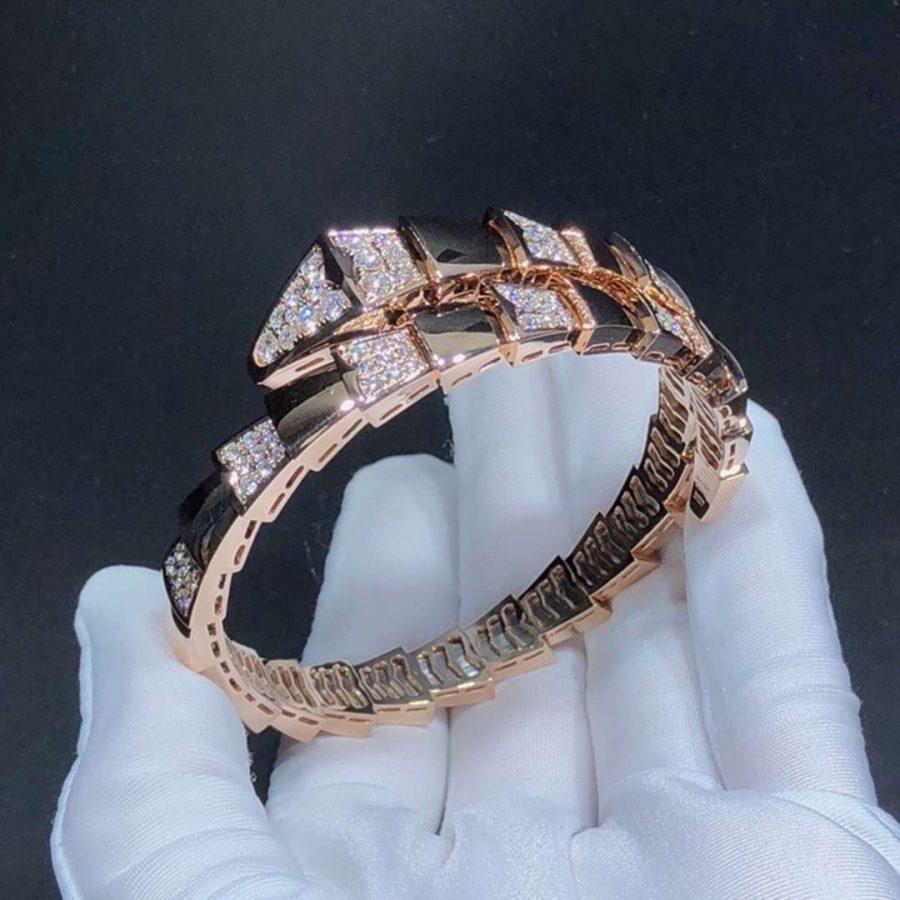 [Renovia Jewelry]SERPENTI BRACELET PINK GOLD DIAMOND