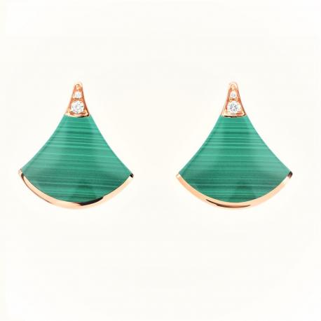 [Renovia Jewelry]DIVAS DREAM EARRINGS PINK GOLD