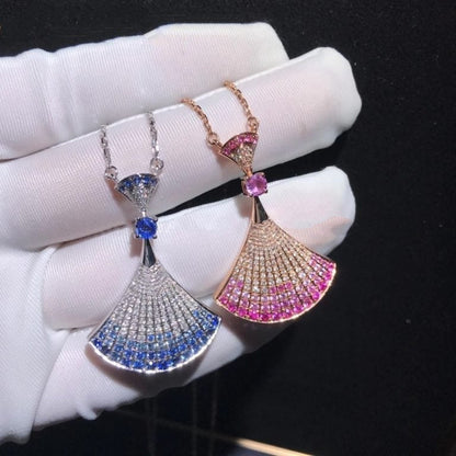 [Renovia Jewelry]DREAM NECKLACE AGATE SILVER DIAMOND