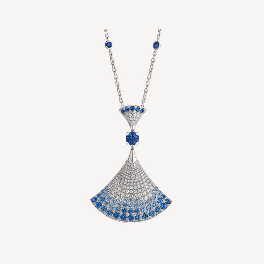 [Renovia Jewelry]DREAM NECKLACE AGATE SILVER DIAMOND