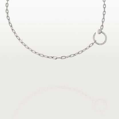 [Renovia Jewelry]JUSTE NECKLACE FULL DIAMONDS