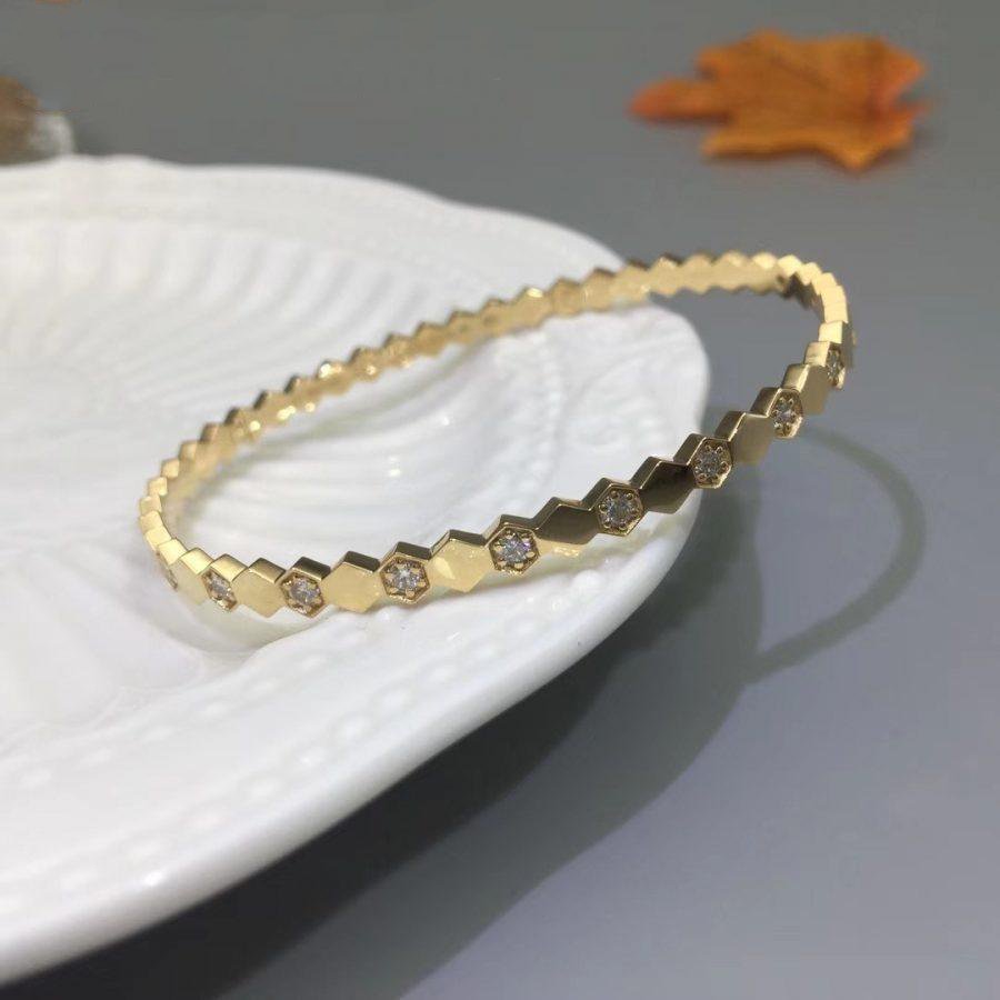 [Renovia Jewelry]BEE LOVE GOLD DIAMOND BRACELET
