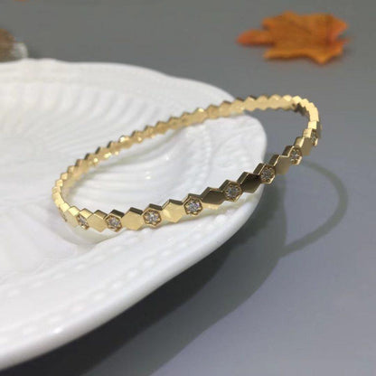 [Renovia Jewelry]BEE LOVE GOLD DIAMOND BRACELET