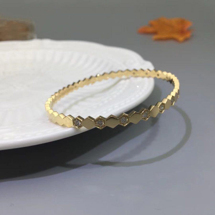 [Renovia Jewelry]BEE LOVE GOLD DIAMOND BRACELET
