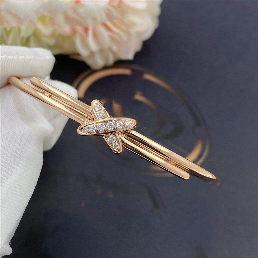 [Renovia Jewelry]JEUX DE BRACELET PINK GOLD DIAMONDS