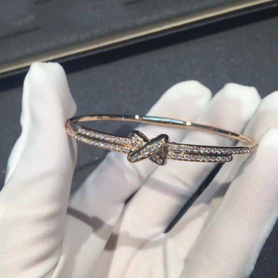 [Renovia Jewelry]JEUX DE BRACELET DIAMONDS PINK GOLD