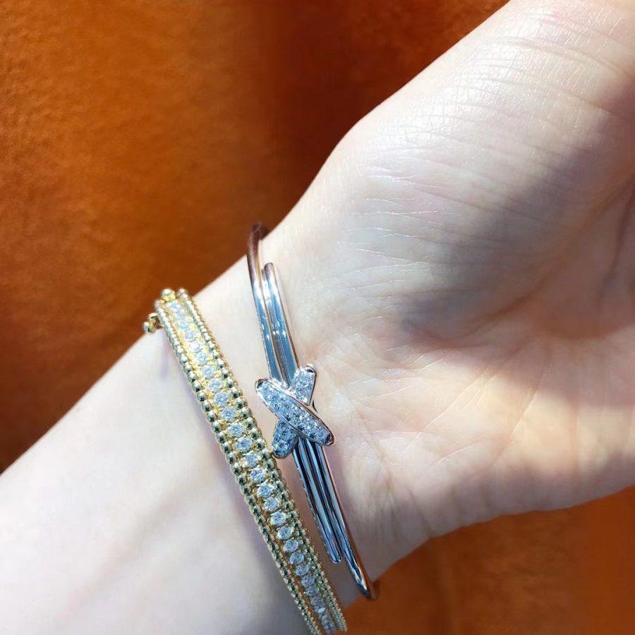 [Renovia Jewelry]JEUX DE BRACELET SILVER DIAMONDS
