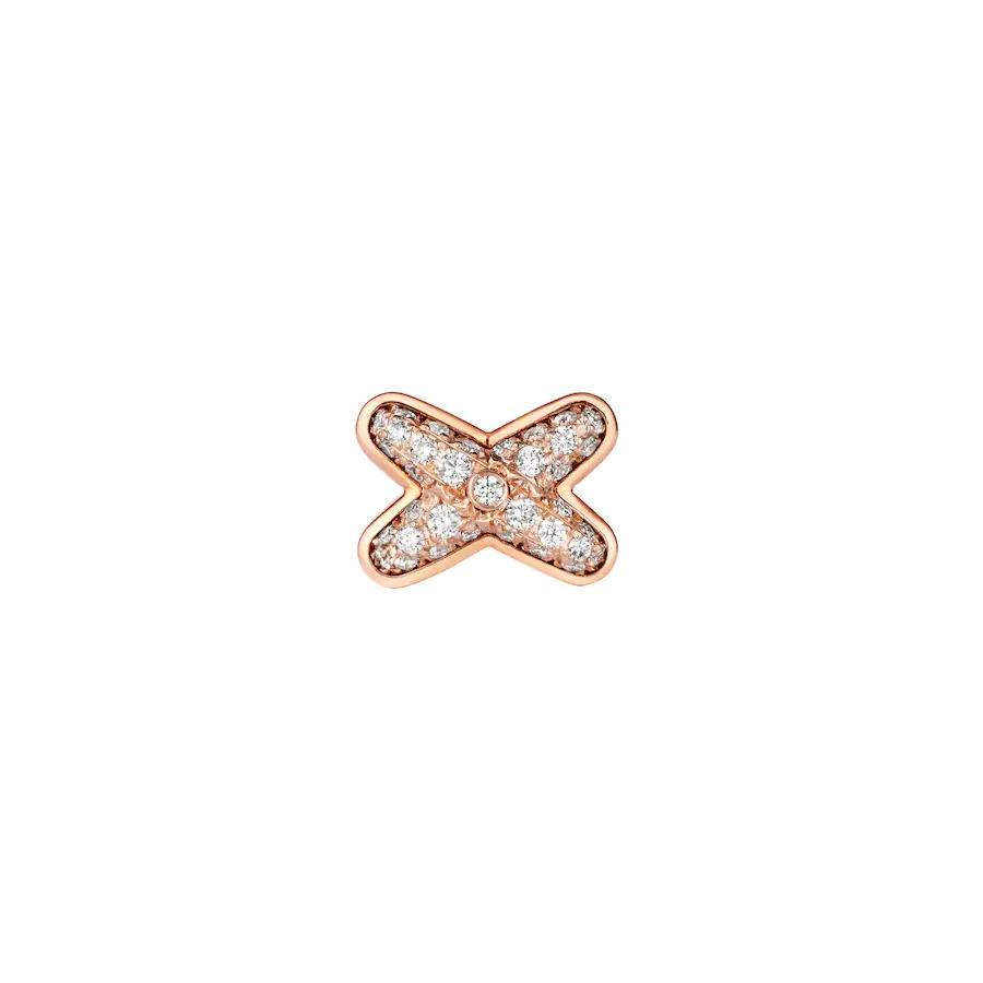 [Renovia Jewelry]JEUX DE PINK GOLD DIAMOND EARRINGS