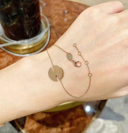 [Renovia Jewelry]JEUX DE BRACELET MOP PINK GOLD DIAMONDS