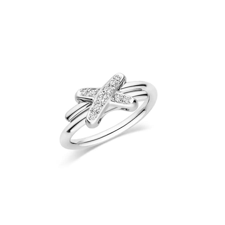 [Renovia Jewelry]JEUX DE SILVER DIAMOND RING