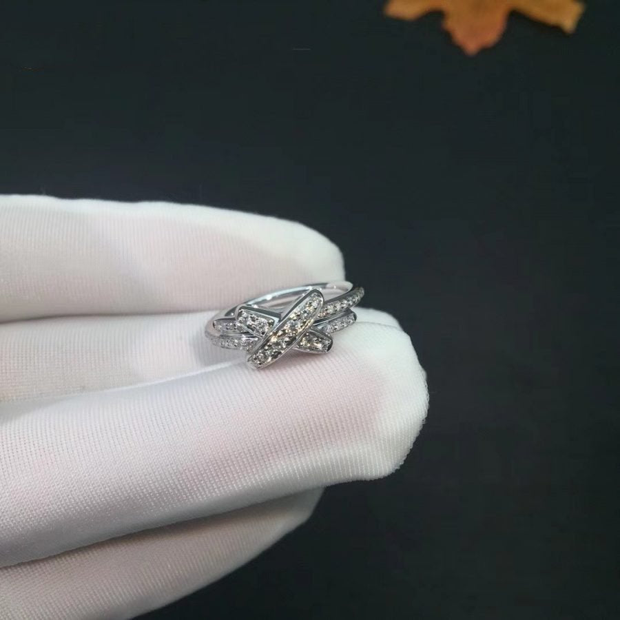[Renovia Jewelry]JEUX DE SILVER DIAMOND RING